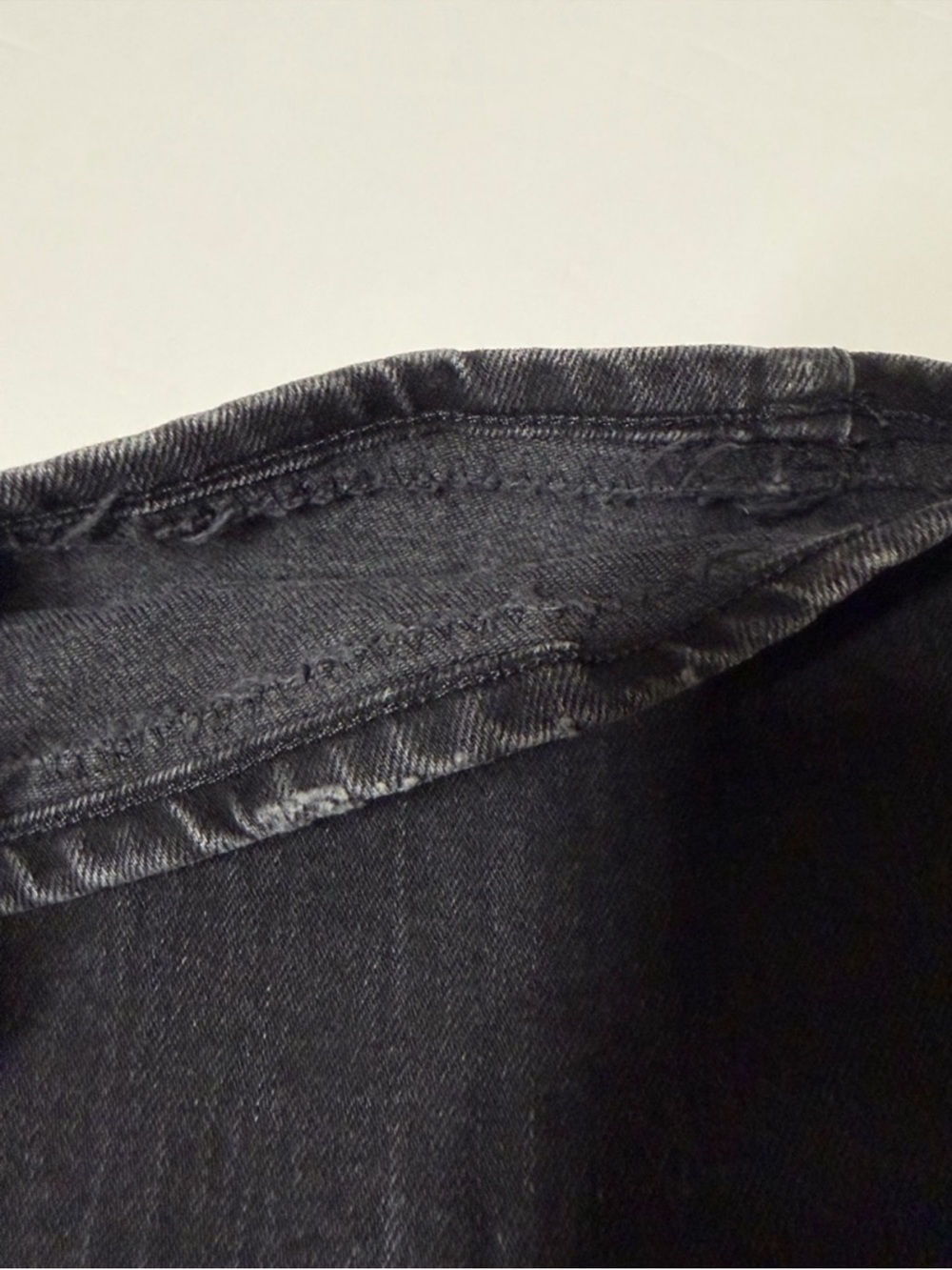 Khaite Benny Straight Leg Jeans Black Crop Ankle - Picture 7 of 7